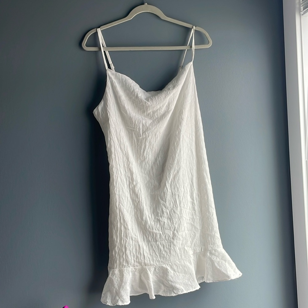 🤍white cocktail dress